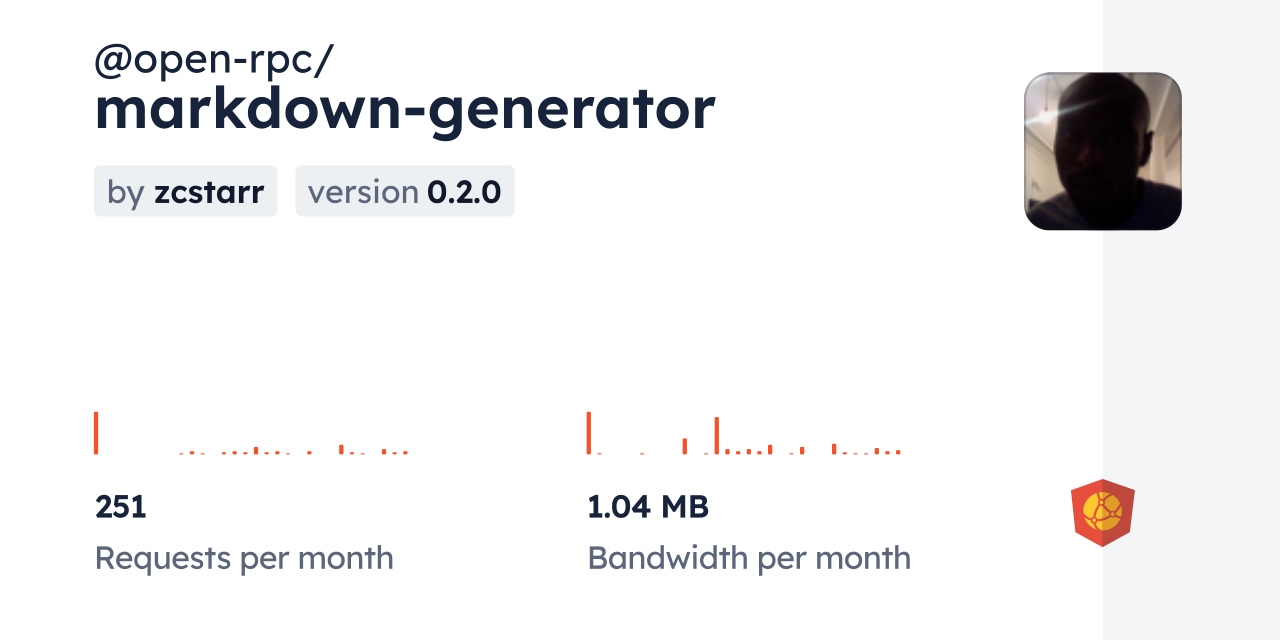 @open-rpc/markdown-generator CDN by jsDelivr - A CDN for npm and GitHub