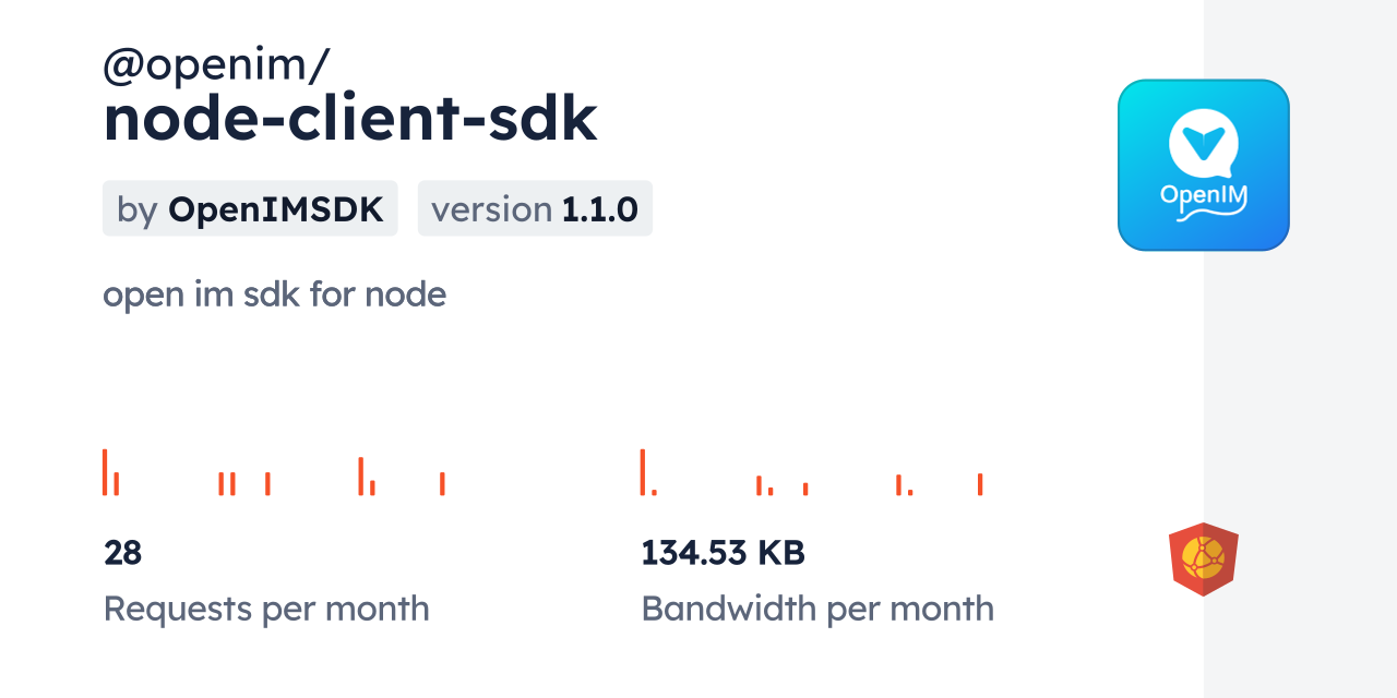 @openim/node-client-sdk CDN by jsDelivr - A CDN for npm and GitHub