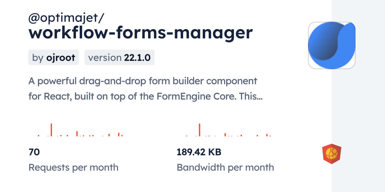 @optimajet/workflow-forms-manager CDN by jsDelivr - A CDN for npm and ...