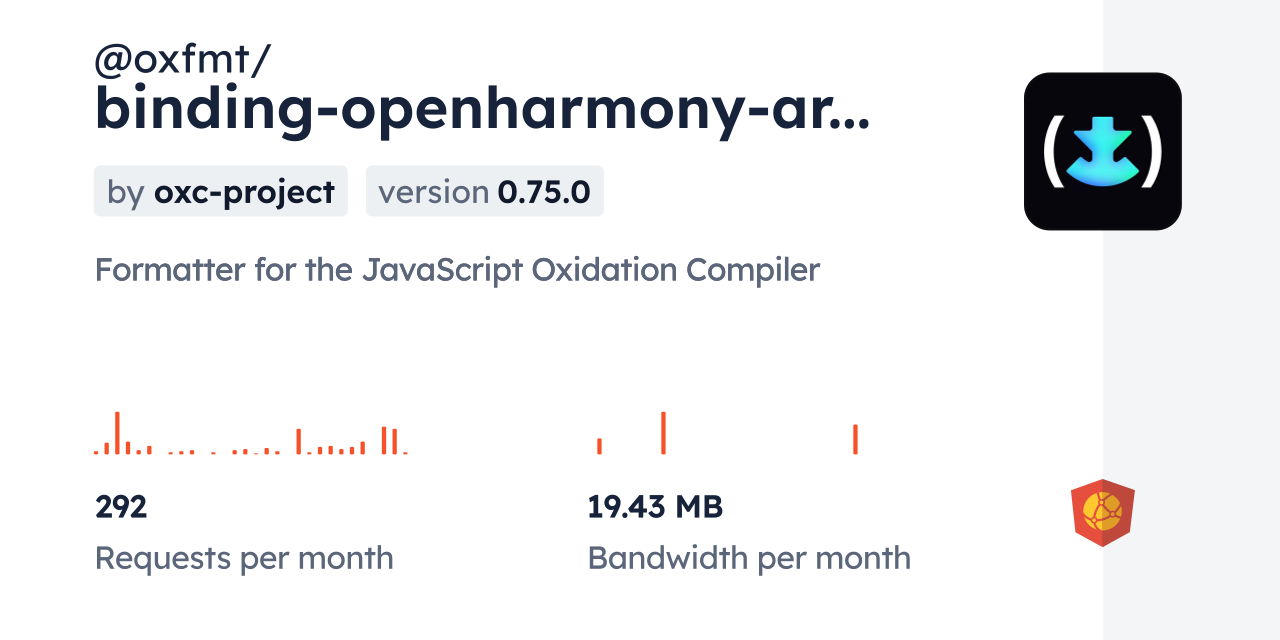 @oxfmt/binding-openharmony-arm64 CDN by jsDelivr - A CDN for npm and GitHub