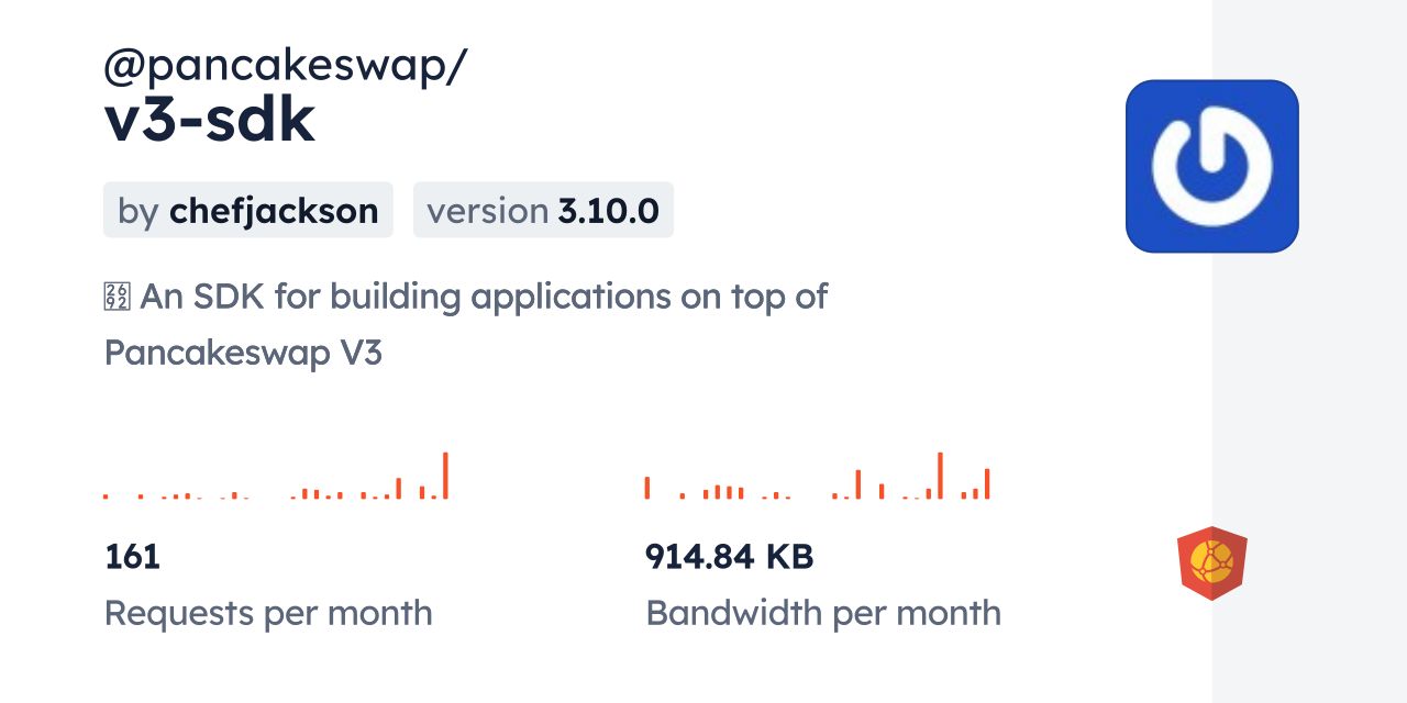 pancakeswap/v3-sdk CDN by jsDelivr - A CDN for npm and GitHub
