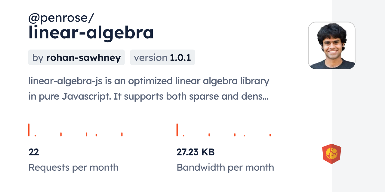 @penrose/linear-algebra CDN by jsDelivr - A CDN for npm and GitHub