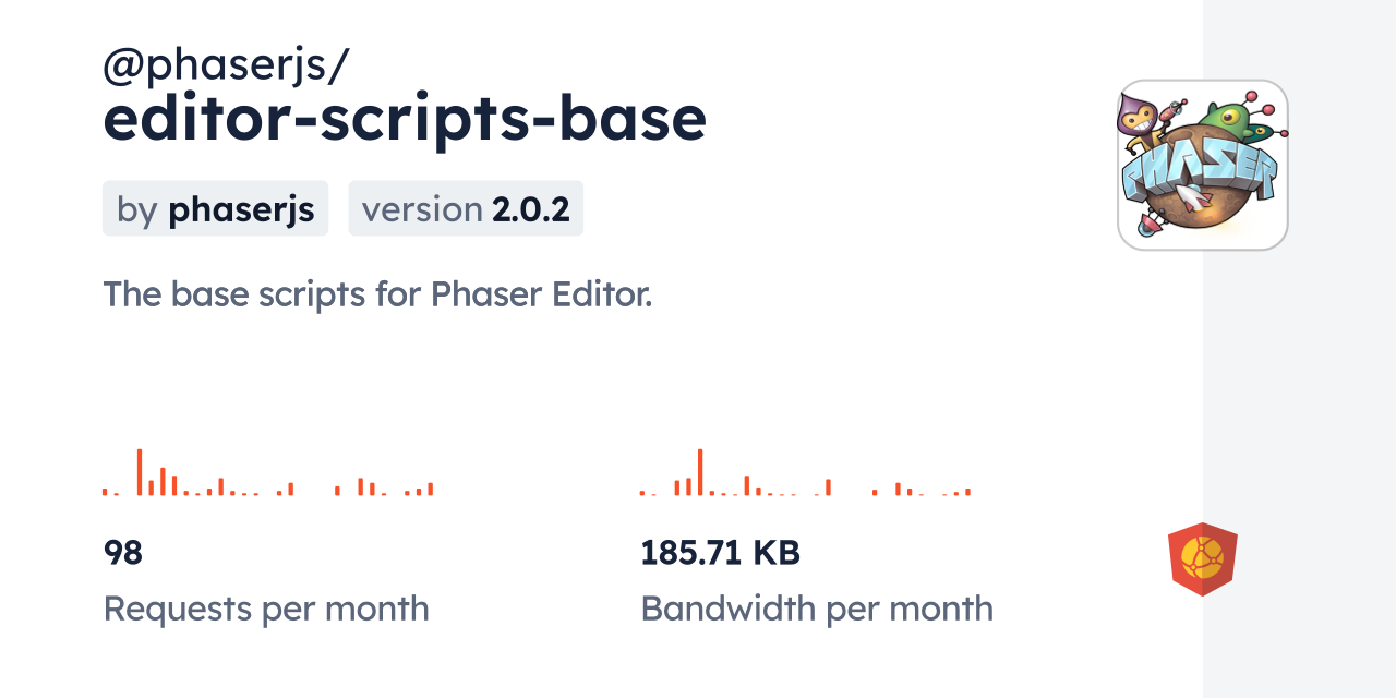 @phaserjs/editor-scripts-base CDN by jsDelivr - A CDN for npm and GitHub