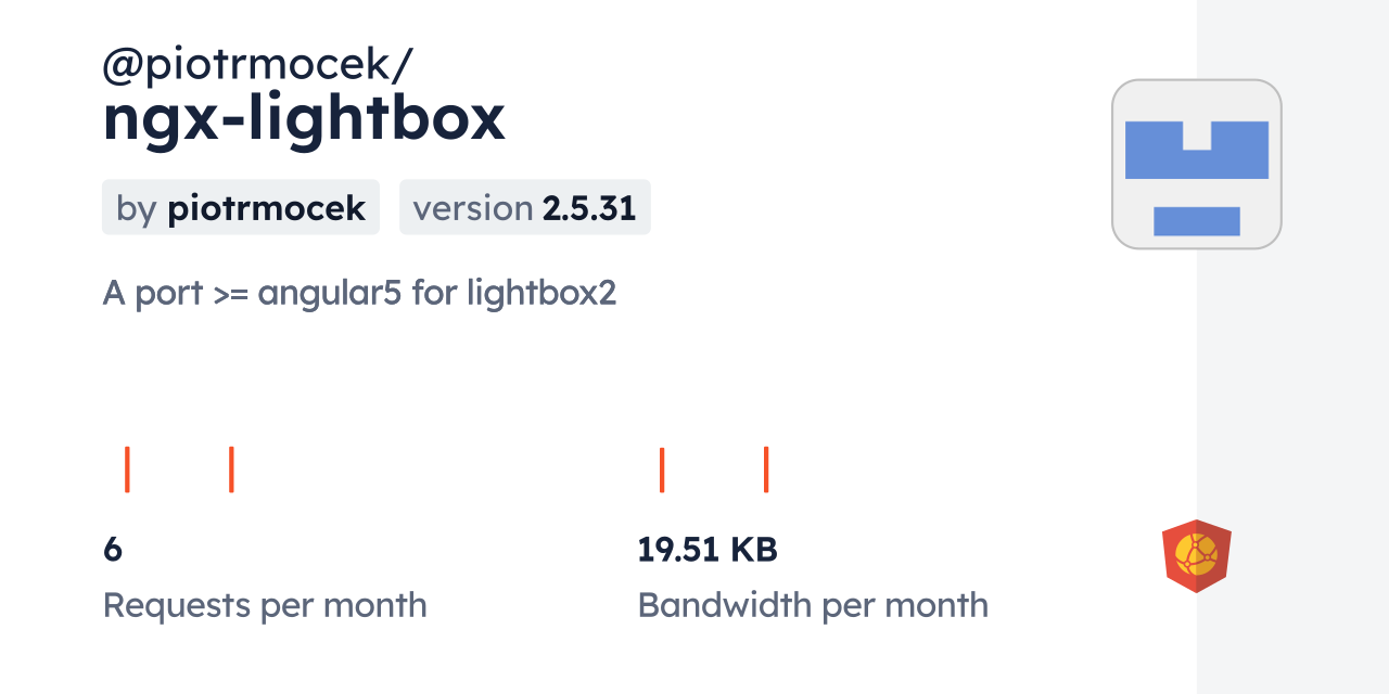 @piotrmocek/ngx-lightbox CDN by jsDelivr - A CDN for npm and GitHub