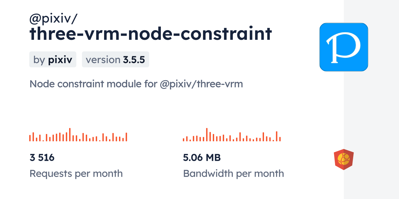 @pixiv/three-vrm-node-constraint CDN by jsDelivr - A CDN for npm and GitHub