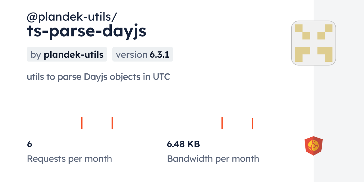 @plandek-utils/ts-parse-dayjs CDN by jsDelivr - A CDN for npm and GitHub