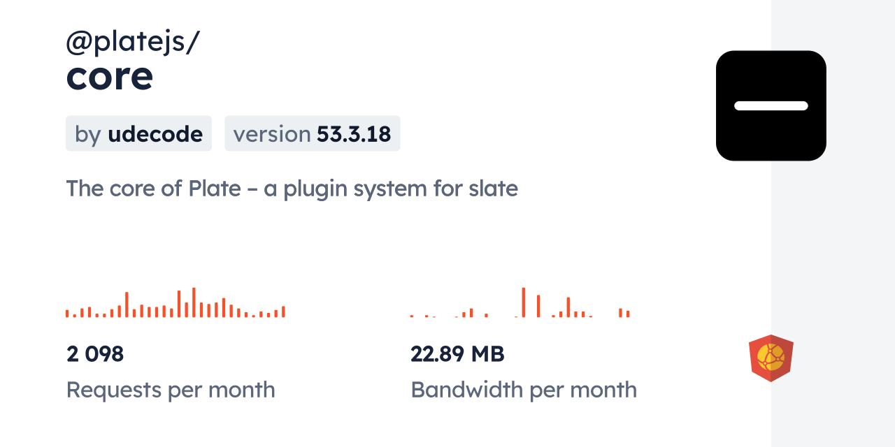 @platejs/core CDN by jsDelivr - A CDN for npm and GitHub