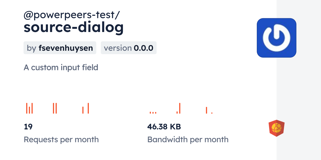 @powerpeers-test/source-dialog CDN by jsDelivr - A CDN for npm and GitHub