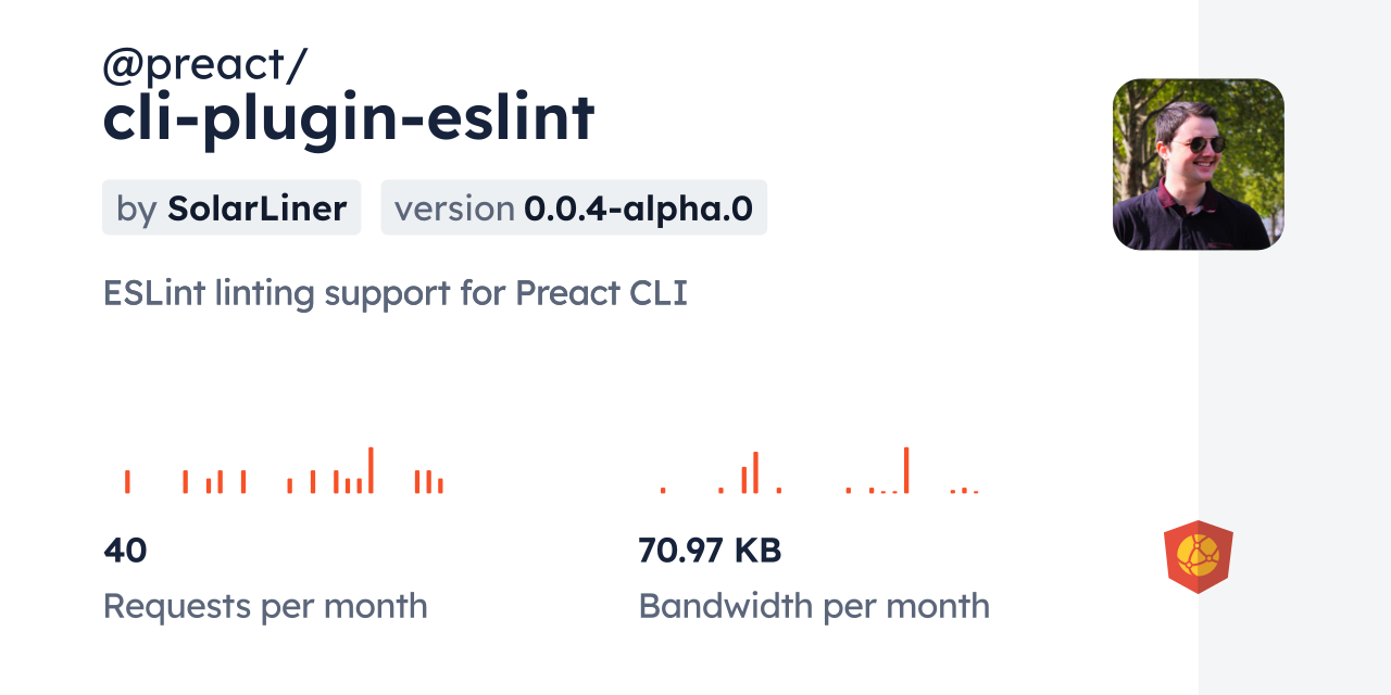 @preact/cli-plugin-eslint CDN by jsDelivr - A CDN for npm and GitHub