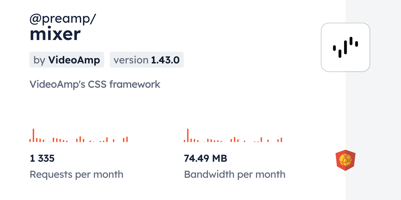 preamp/mixer CDN by jsDelivr A CDN for npm and GitHub