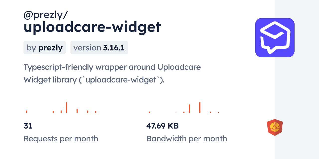 @prezly/uploadcare-widget CDN by jsDelivr - A CDN for npm and GitHub