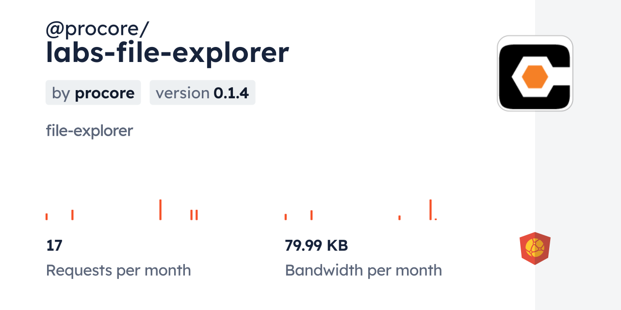 @procore/labs-file-explorer CDN by jsDelivr - A CDN for npm and GitHub