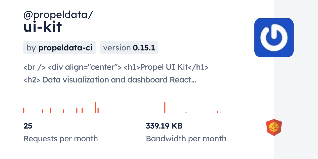@propeldata/ui-kit CDN by jsDelivr - A CDN for npm and GitHub