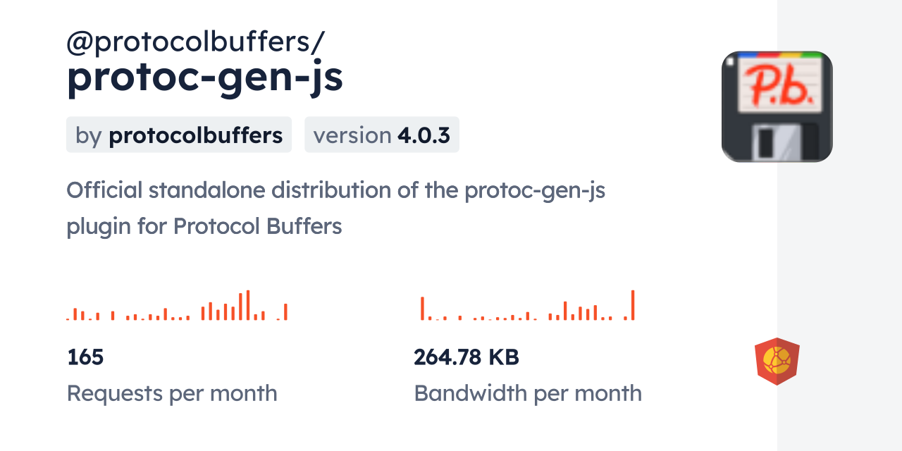 @protocolbuffers/protoc-gen-js CDN by jsDelivr - A CDN for npm and GitHub