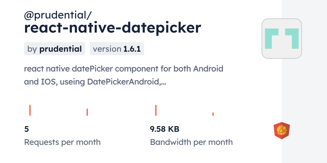 @prudential/react-native-datepicker CDN by jsDelivr - A CDN for npm and ...