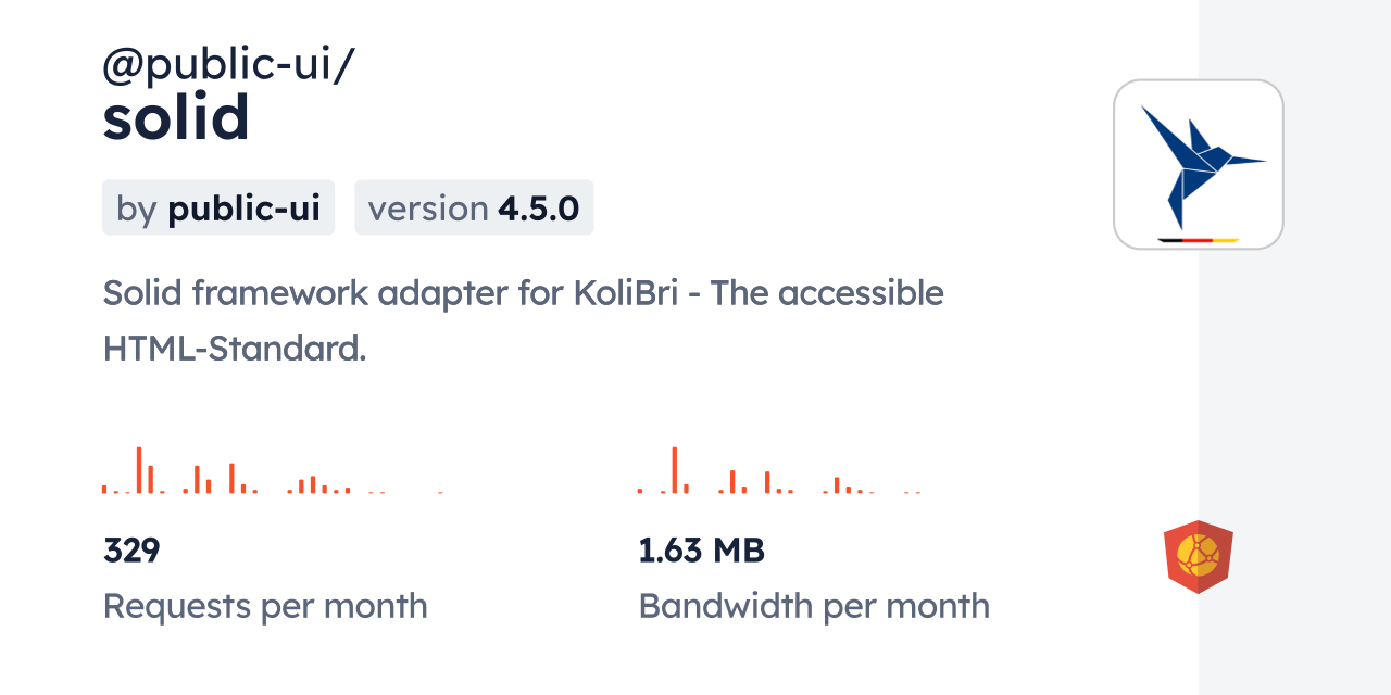 @public-ui/solid CDN by jsDelivr - A CDN for npm and GitHub