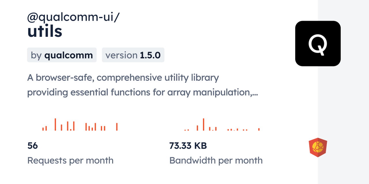@qualcomm-ui/utils CDN by jsDelivr - A CDN for npm and GitHub
