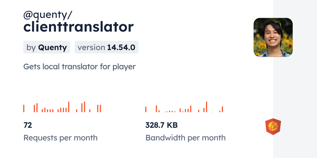 @quenty/clienttranslator CDN by jsDelivr - A CDN for npm and GitHub