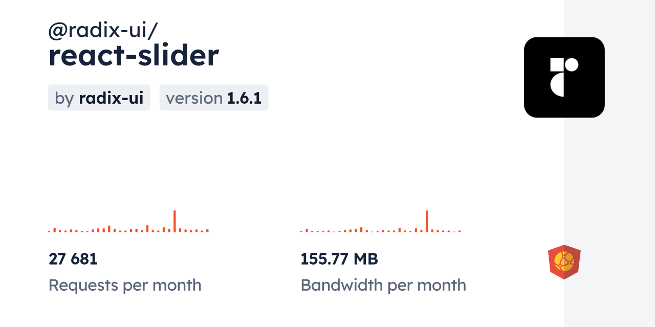 @radix-ui/react-slider CDN by jsDelivr - A CDN for npm and GitHub