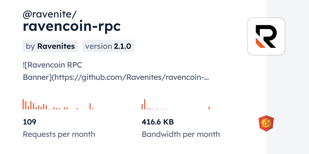 @ravenite/ravencoin-rpc CDN by jsDelivr - A CDN for npm and GitHub