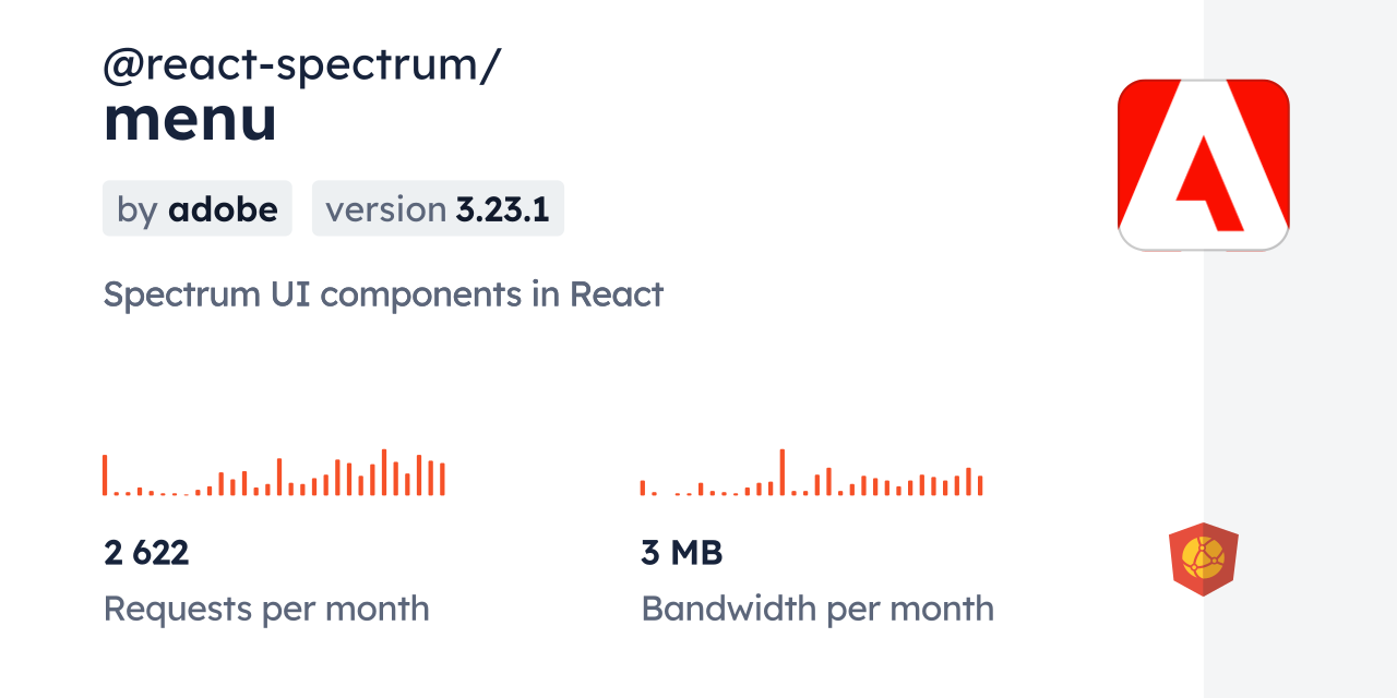 @react-spectrum/menu CDN by jsDelivr - A CDN for npm and GitHub
