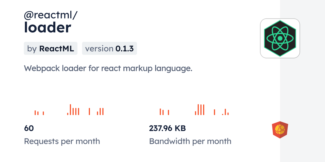 @reactml/loader CDN by jsDelivr - A CDN for npm and GitHub