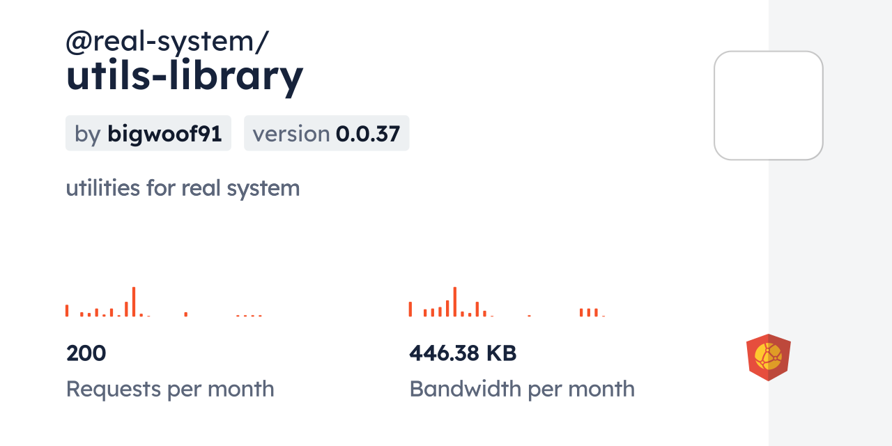 @real-system/utils-library CDN by jsDelivr - A CDN for npm and GitHub