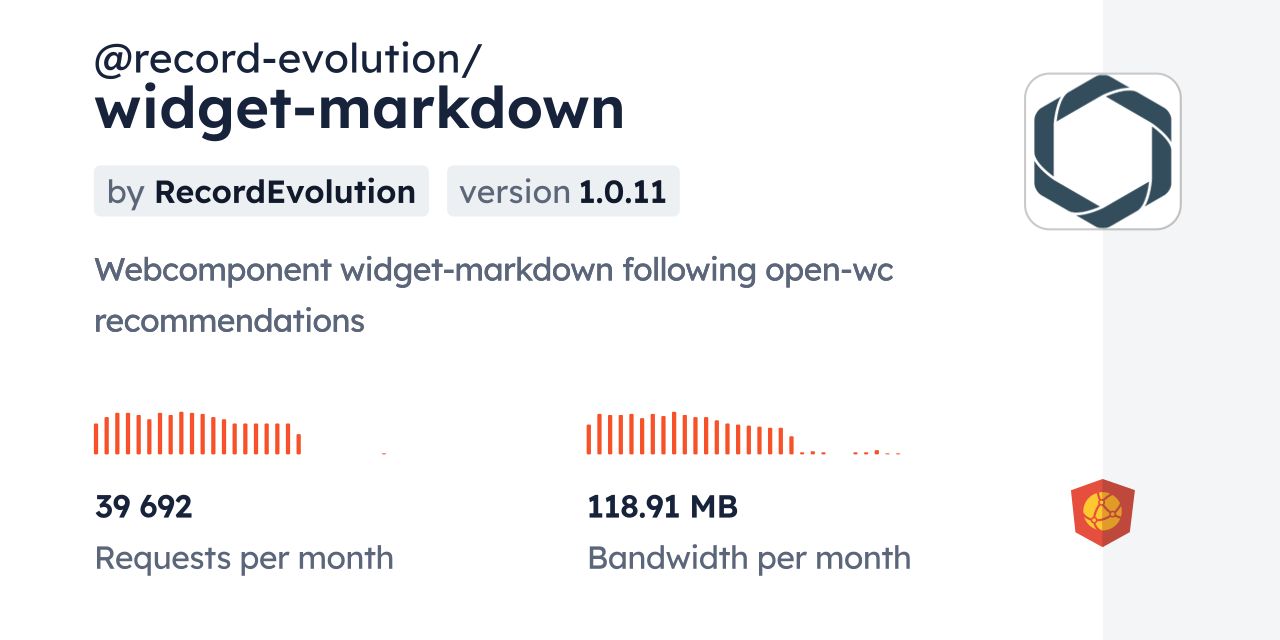 @record-evolution/widget-markdown CDN by jsDelivr - A CDN for npm and ...
