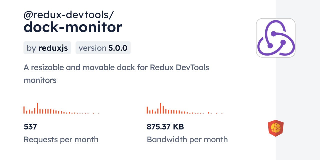 @redux-devtools/dock-monitor CDN by jsDelivr - A CDN for npm and GitHub
