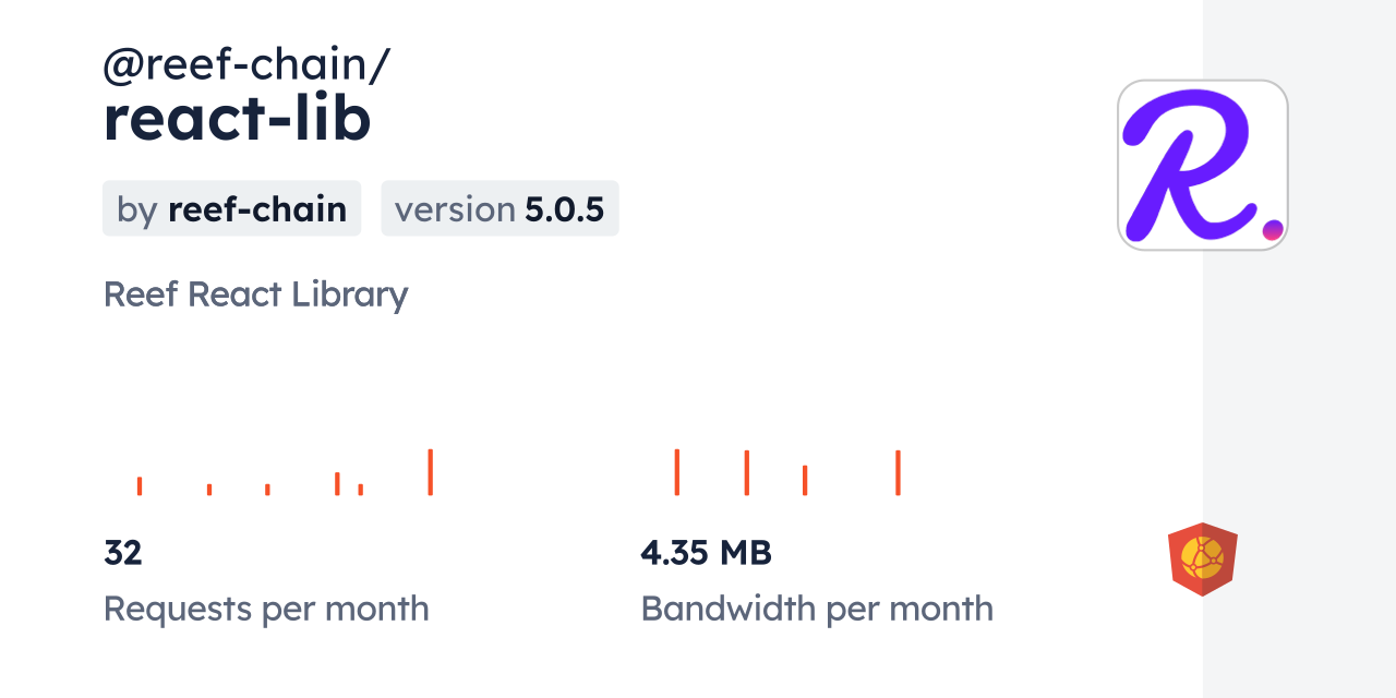 @reef-chain/react-lib CDN by jsDelivr - A CDN for npm and GitHub