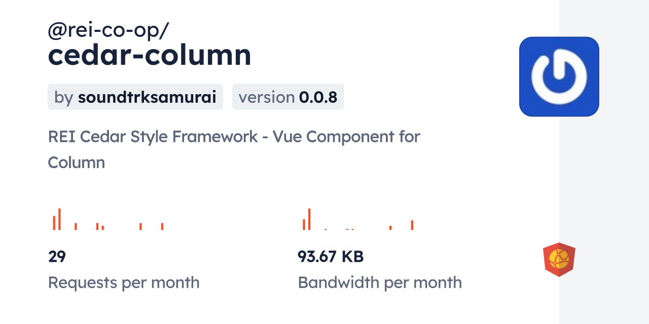 @rei-co-op/cedar-column CDN by jsDelivr - A CDN for npm and GitHub