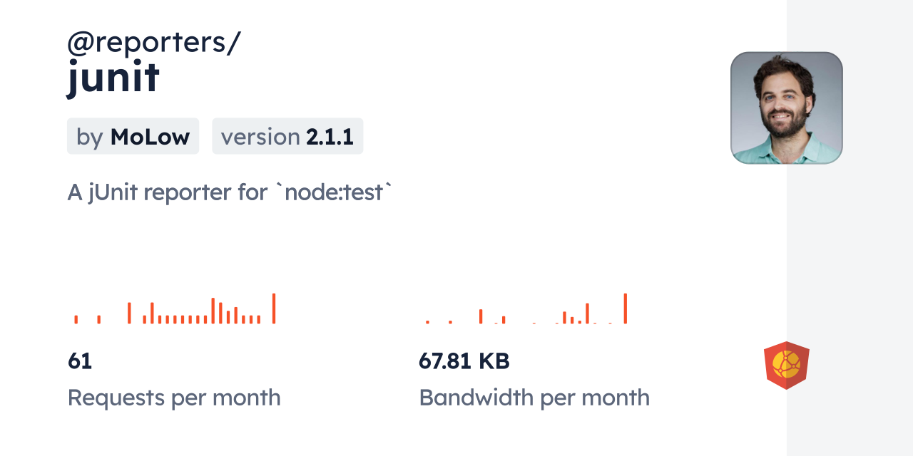 @reporters/junit CDN by jsDelivr - A CDN for npm and GitHub