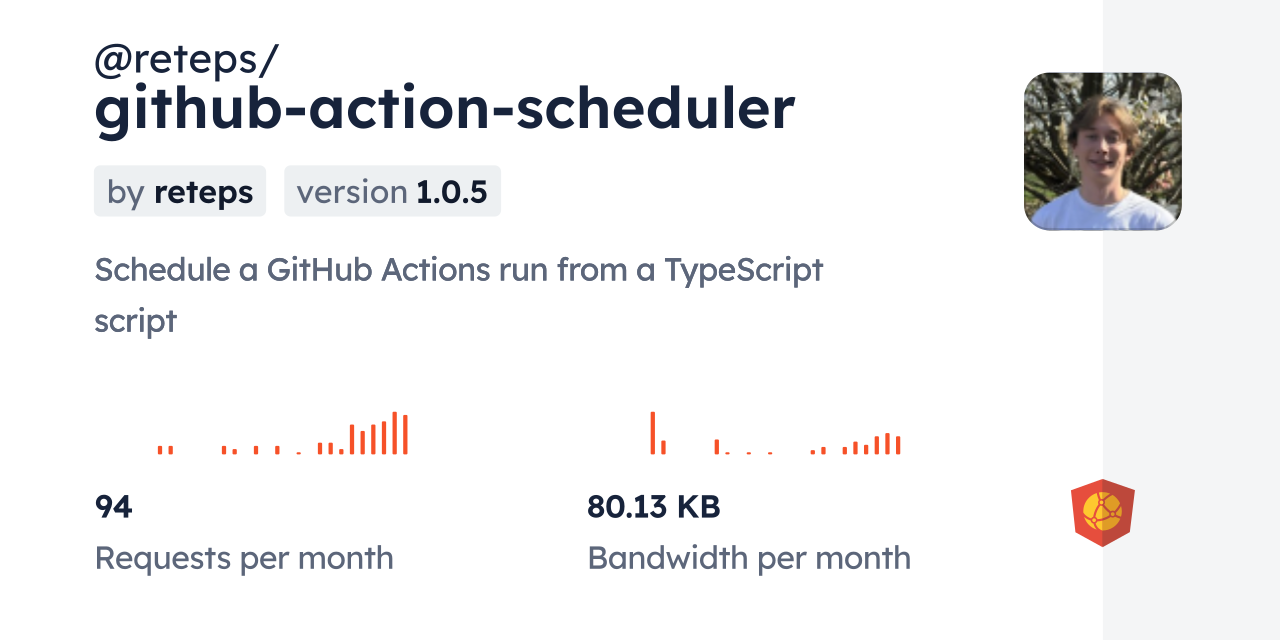 @reteps/github-action-scheduler CDN by jsDelivr - A CDN for npm and GitHub