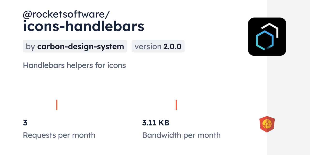 rocketsoftware/iconshandlebars CDN by jsDelivr A CDN for npm and GitHub
