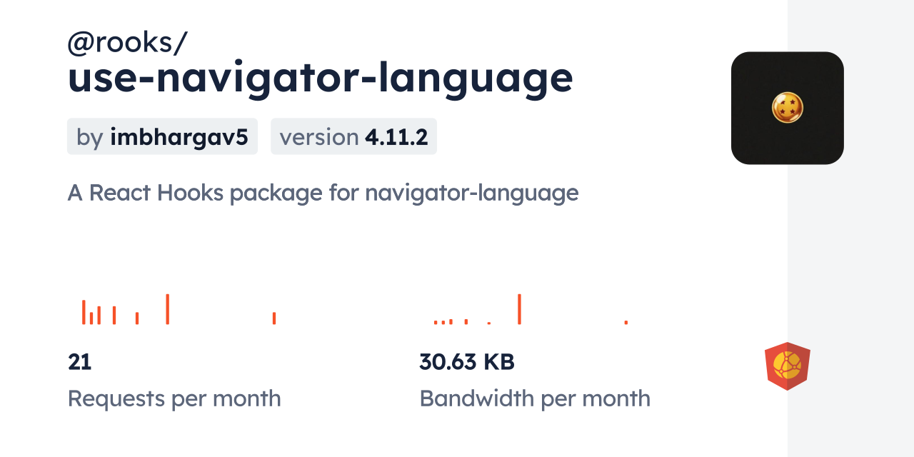 @rooks/use-navigator-language CDN by jsDelivr - A CDN for npm and GitHub