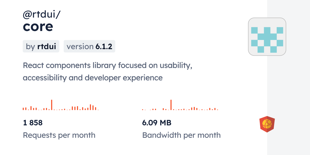 @rtdui/core CDN by jsDelivr - A CDN for npm and GitHub