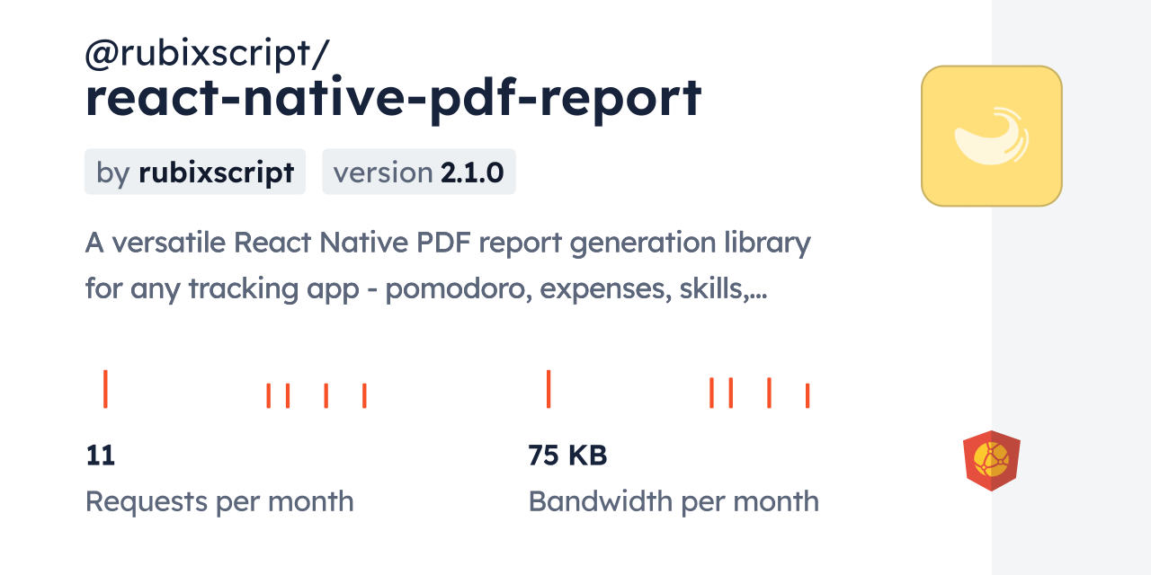 @rubixscript/react-native-pdf-report CDN by jsDelivr - A CDN for npm ...