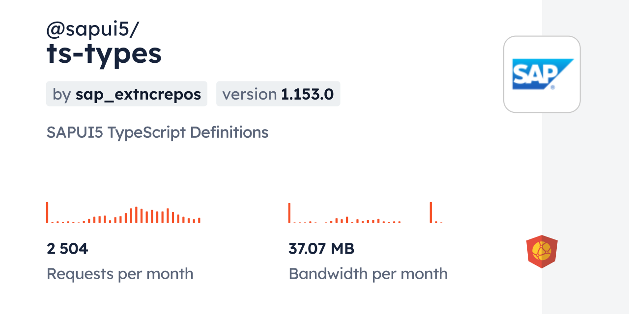 @sapui5/ts-types CDN by jsDelivr - A CDN for npm and GitHub