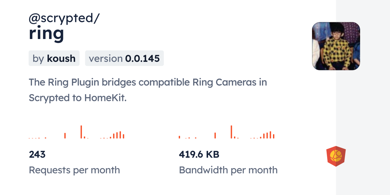 @scrypted/ring CDN by jsDelivr - A CDN for npm and GitHub