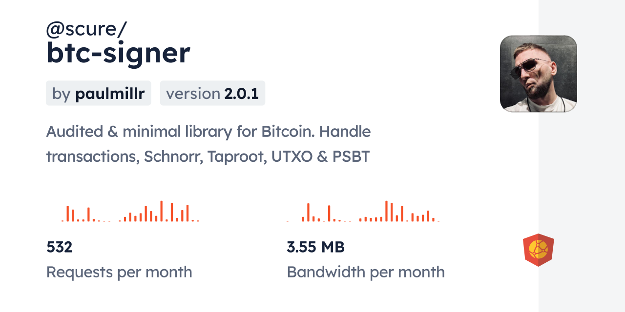 scure/btc-signer CDN by jsDelivr - A CDN for npm and GitHub