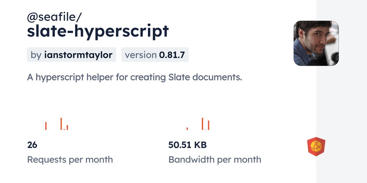 @seafile/slate-hyperscript CDN by jsDelivr - A CDN for npm and GitHub