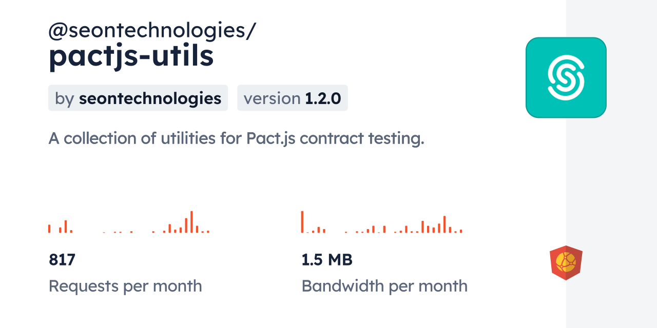 @seontechnologies/pactjs-utils CDN by jsDelivr - A CDN for npm and GitHub