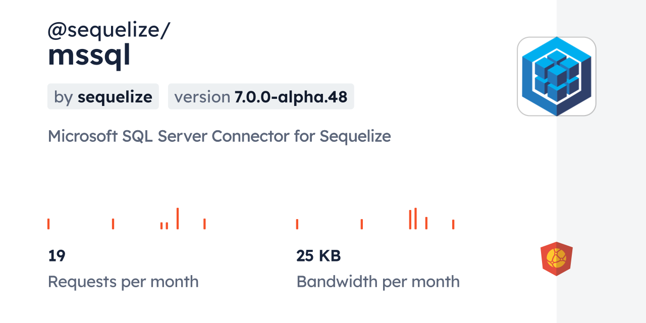 @sequelize/mssql CDN by jsDelivr - A CDN for npm and GitHub