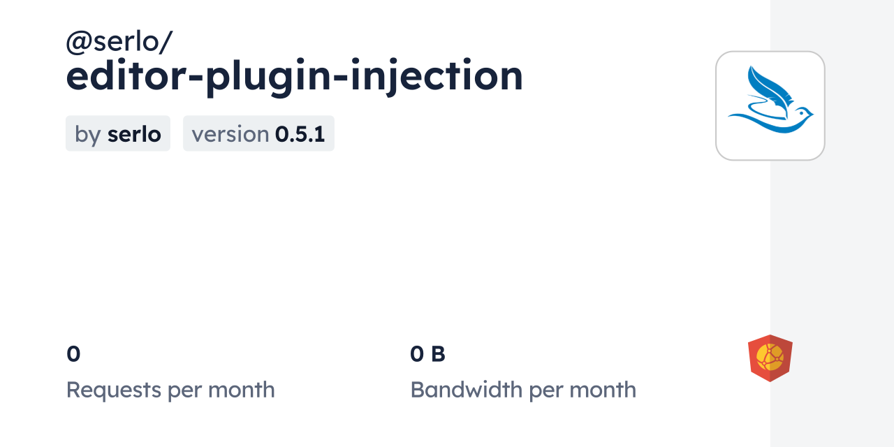 @serlo/editor-plugin-injection CDN by jsDelivr - A CDN for npm and GitHub