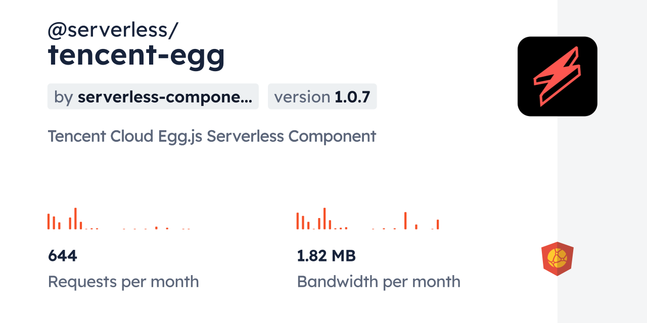 @serverless/tencent-egg CDN by jsDelivr - A CDN for npm and GitHub