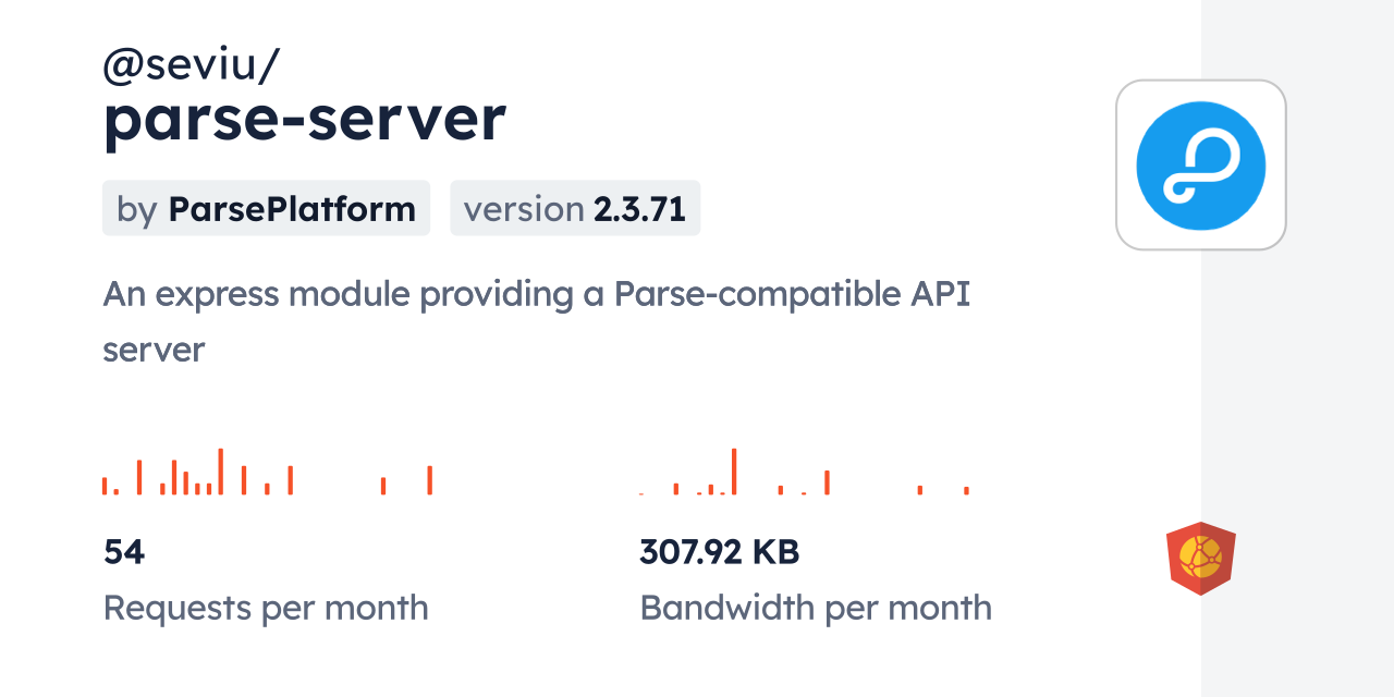 @seviu/parse-server CDN by jsDelivr - A CDN for npm and GitHub