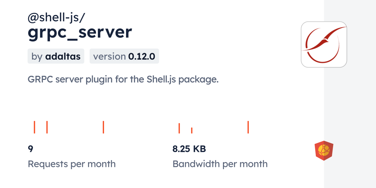 @shell-js/grpc_server CDN by jsDelivr - A CDN for npm and GitHub