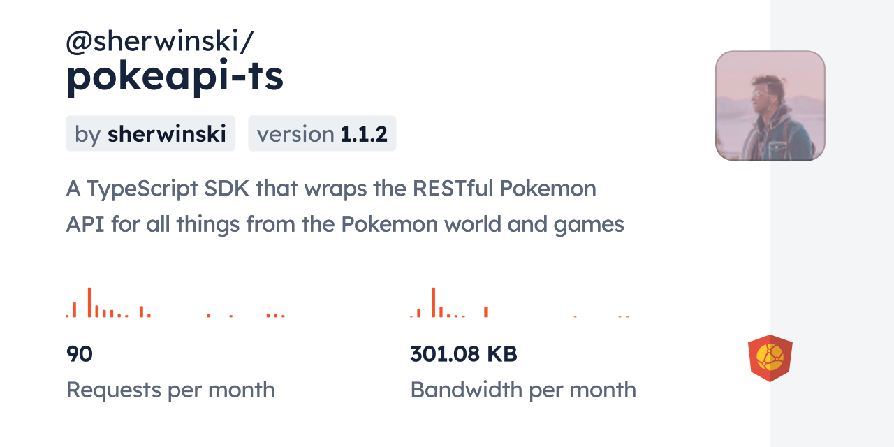 @sherwinski/pokeapi-ts CDN by jsDelivr - A CDN for npm and GitHub