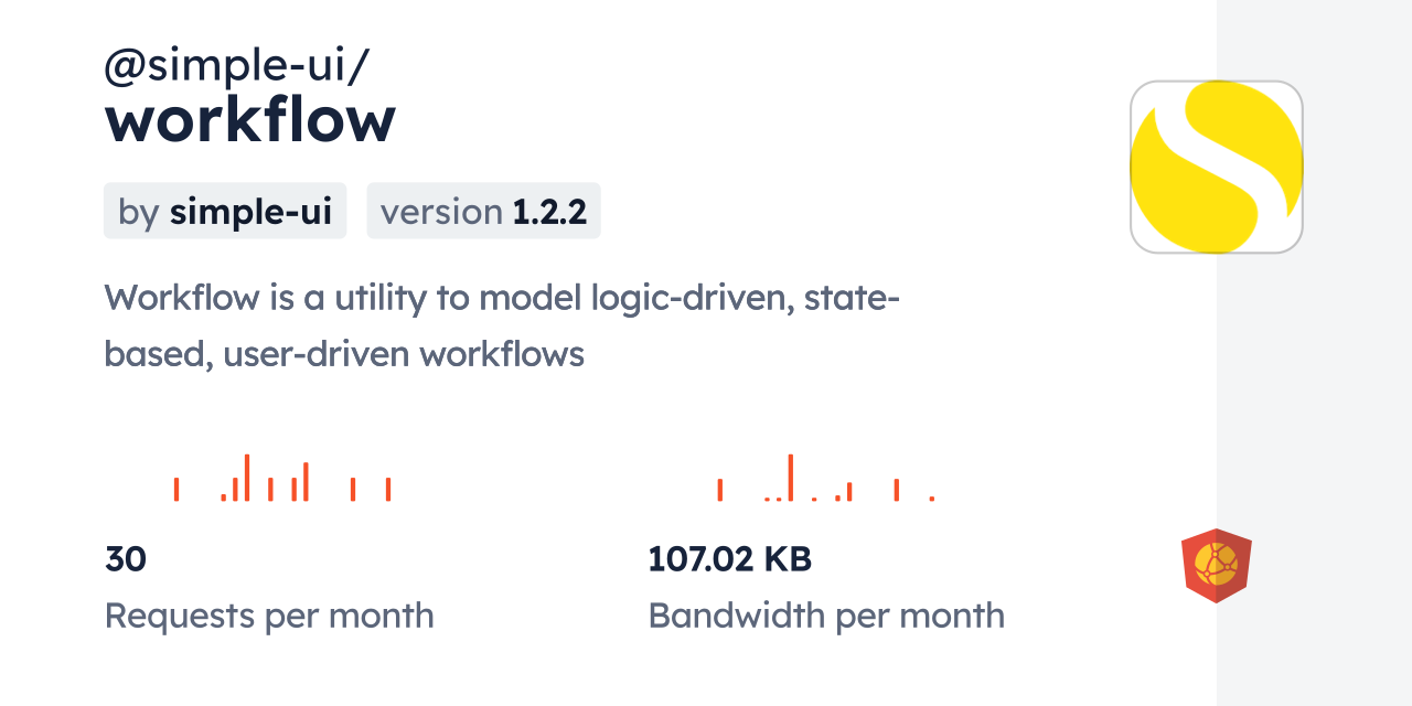 @simple-ui/workflow CDN by jsDelivr - A CDN for npm and GitHub