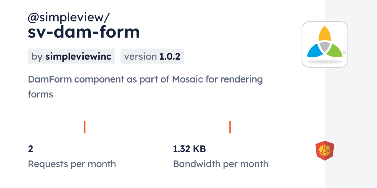 @simpleview/sv-dam-form CDN by jsDelivr - A CDN for npm and GitHub